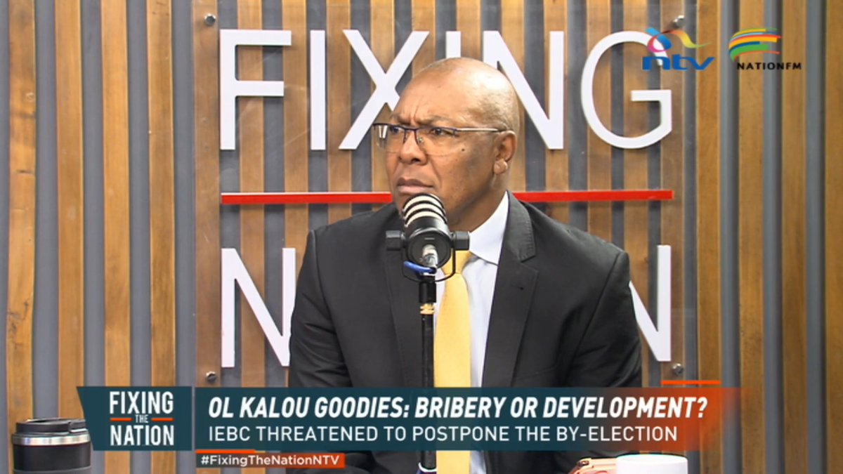 "Hiyo sijui." Deputy Government Spokesperson Gabriel Muthuma claims he doesn't know how much UDA has spent in the Ol-Kalou by-election. #FixingTheNationNTV @nationfmke @ericlatiff @mariambishar Fellaris Wambui