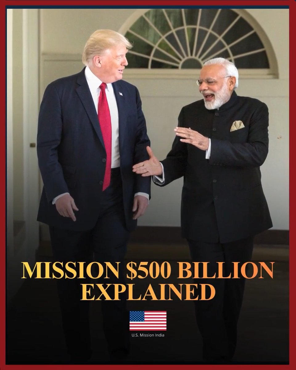 Mission $500 Billion: Strengthening the U.S.-India Economic Partnership. Watch the video to learn about this important bilateral initiative.