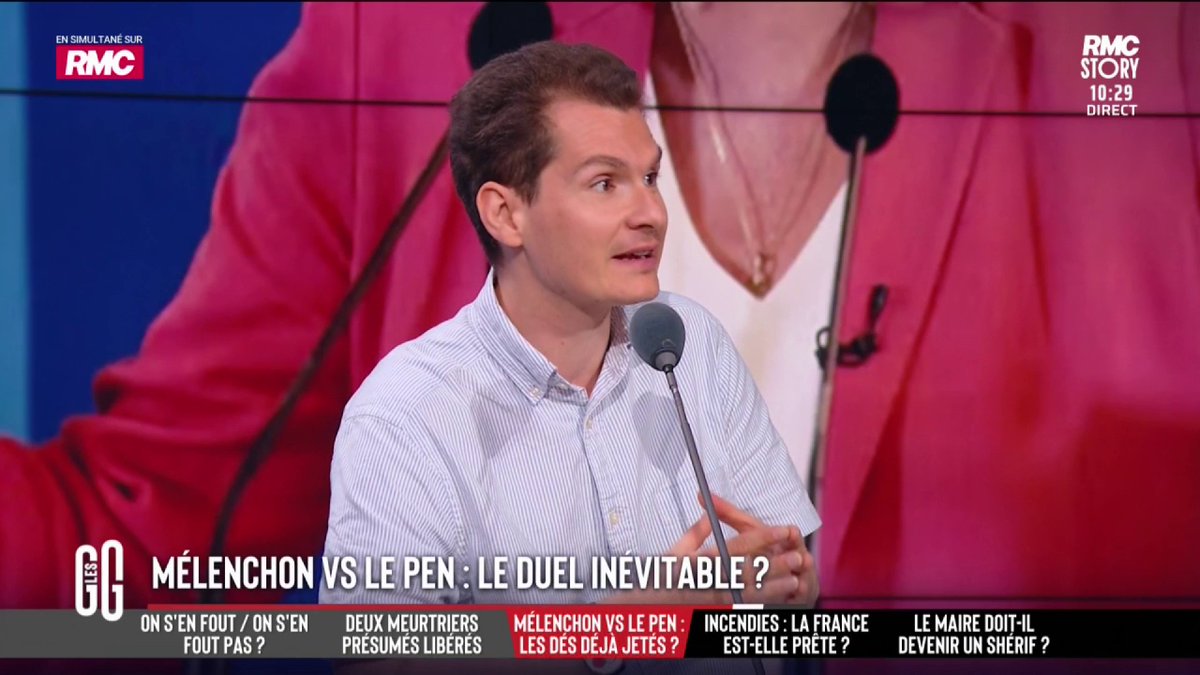 🗣️ Jean-Loup Bonnamy : "T'as vu l'état du pays ? Je ne comprends pas pourquoi 100 % des Français ne votent pas soit pour Mélenchon, soit pour Le Pen. Comment tu peux voter pour Attal ou Philippe quand tu vois le bilan du macronisme ?" #GGRMC