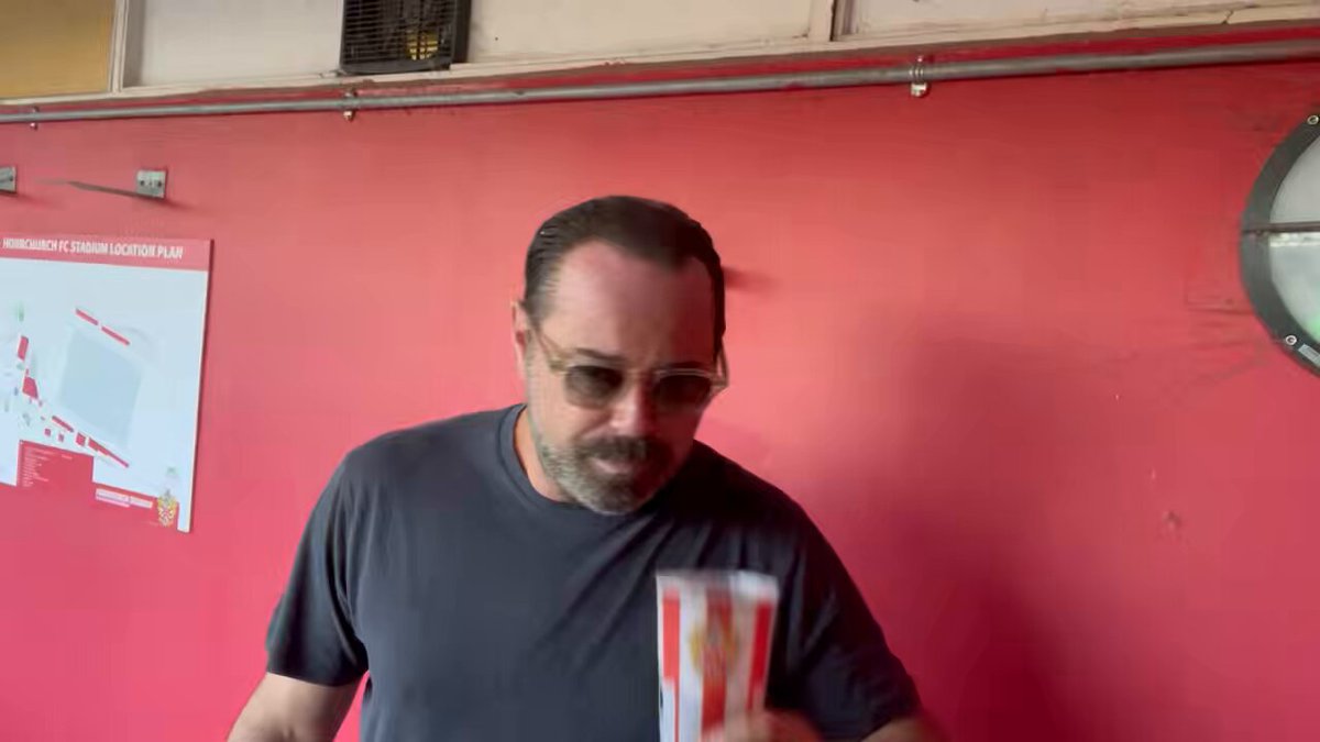 WATCH - Danny Dyer speaking to me about England, Thomas Tuchel and Jarrod Bowen staying at West Ham, at SellebritySoccer Match For Emilee at Hornchurch FC