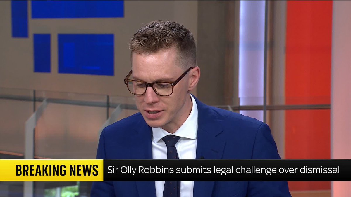 BREAKING: Sir Olly Robbins has launched a legal challenge after being fired by Sir Keir Starmer. The former top civil servant was fired at the height of the scandal surrounding the vetting of Peter Mandelson. 🔗Latest:
