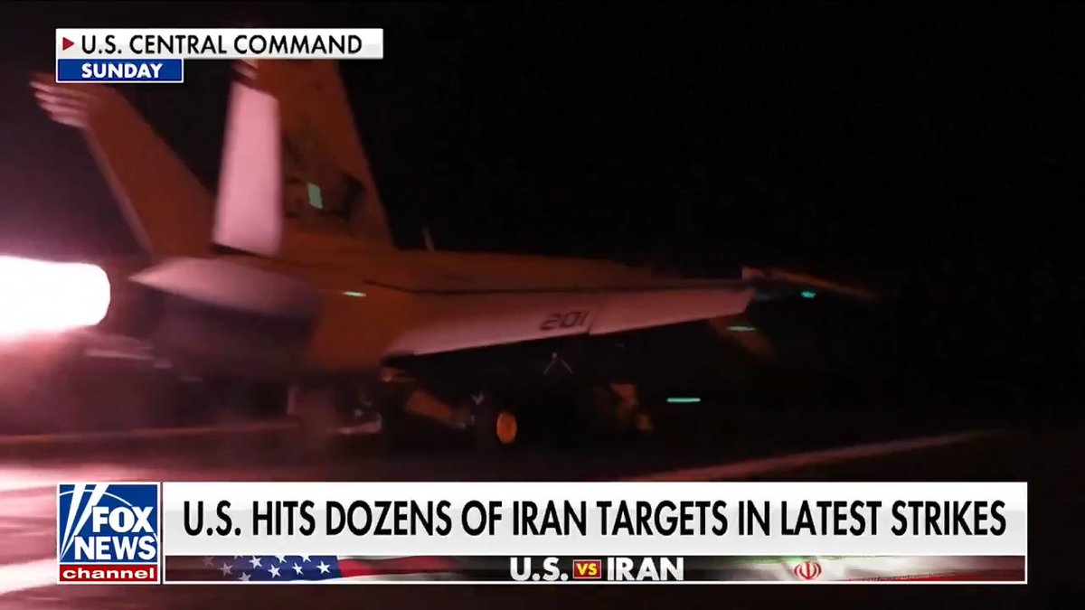 NEW: Iran launching missiles at Jordan, Oman, Bahrain and Kuwait after another wave of U.S. strikes inside Iran. U.S. officials also pushing back on viral social media claims that American service members were injured in Kuwait, saying those reports are false. The latest escalation follows U.S. strikes on dozens of Iranian missile and maritime targets after Iran attacked a Cyprus-flagged cargo ship in the Strait of Hormuz. As tensions rise, shipping through the strait continues to slow and oil prices climb to around $79 a barrel, Mike Tobin reports.