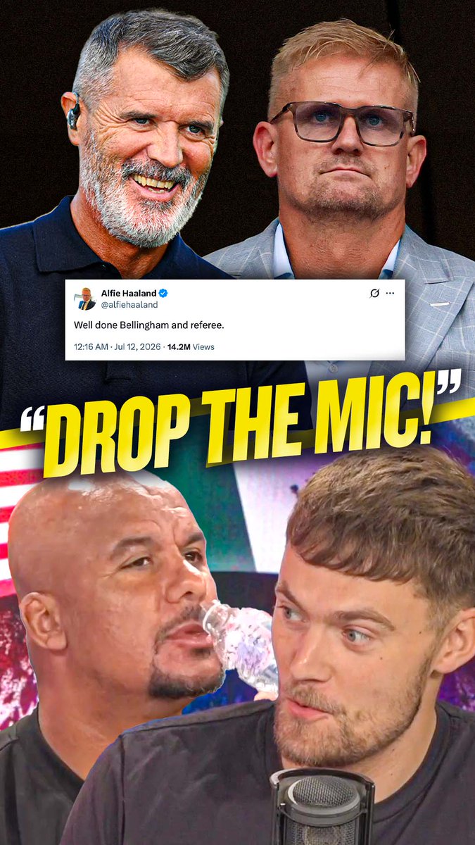 🤷♂️ "At least Haaland hasn't walked out on his country at a World Cup..." 🙄 "I'm sure he's not drank his whole life as well..." Gabby Agbonlahor fires back at Roy Keane after Alfie Haaland jibe about his drinking! 👀