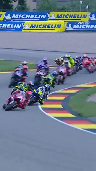 Battles aplenty across the field as Marc Márquez signs off a perfect 10th victory at the Sachsenring 🔥 Catch the best moments from an action-packed #GermanGP 🤩 #MotoGP