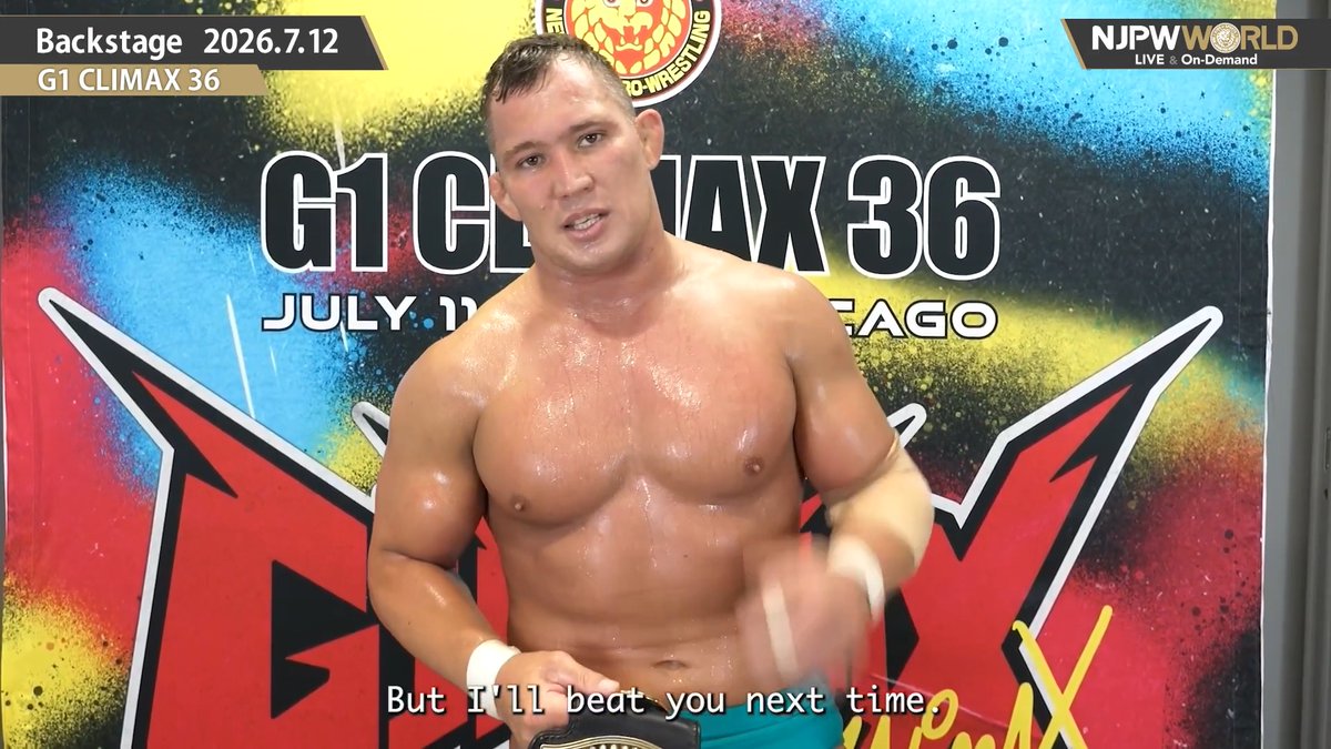 .Boltin Oleg ボルチンオレッグ G1 CLIMAX 36 (July. 11th, 2026) Backstage comments! Watch FREE|無料公開中 ⇒ From the profile URL|「NJPW WORLD」で検索 7/12(日) #G1CLIMAX36 のBSコメントを #NJPWWORLD で無料公開中!