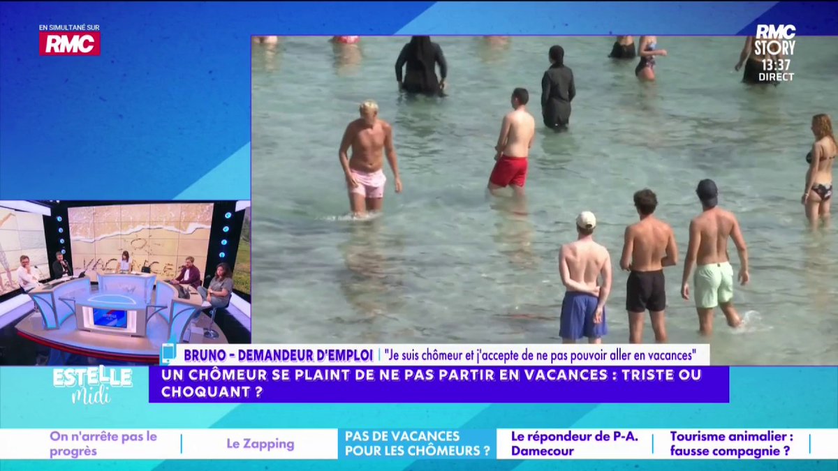 ⛱️ Un chômeur se plaint de ne pas partir en vacances 📞 Bruno : "Je suis au chômage depuis plus de 3 ans mais je ne râle pas parce que je ne peux pas me payer de vacances ! J'ai 2 enfants, je reçois 900€ d'aides pour partir en vacances ! Mais je ne l'ai jamais fait !"