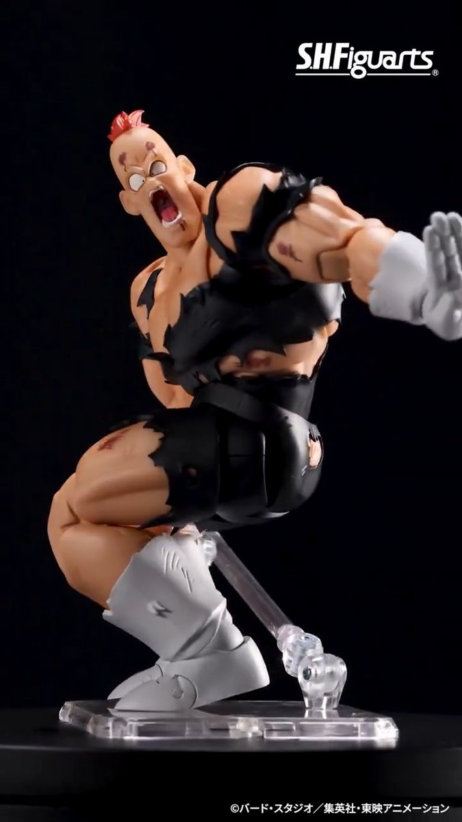 魂ウェブ商店で予約受付中「S.H.Figuarts リクーム〈地獄のリクーム〉」の試作品回転動画を公開! 戦闘服が破れた状態の造形や、別売りの「クリリン-孫悟空の親友-」「ベジータ-24000の戦闘力-」とのサイズ比をチェック! 🛒ご予約は→ #t_shf #dragonball #ドラゴンボールZ