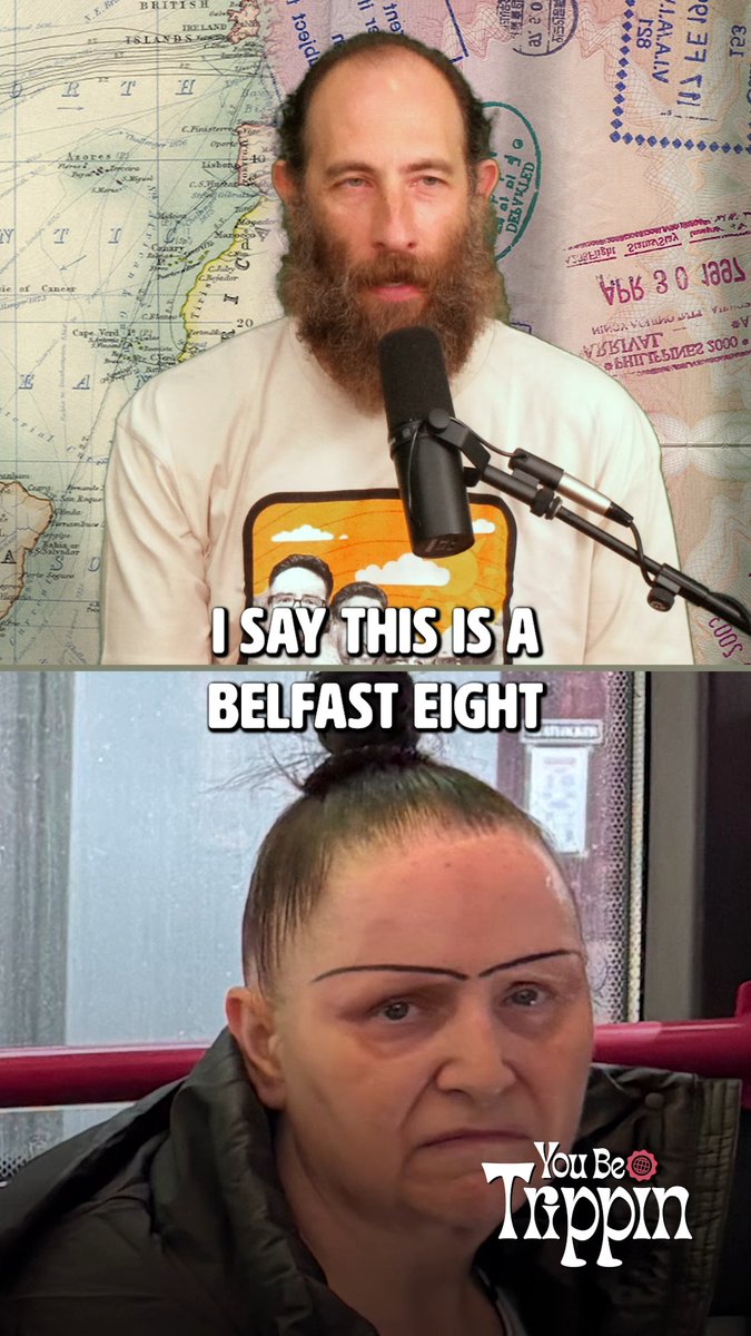 This lady's definitely putting a curse on someone. We're going to Wales with Joe List and Sarah Tollemache on the new You Be Trippin'! 🏴󠁧󠁢󠁷󠁬󠁳󠁿