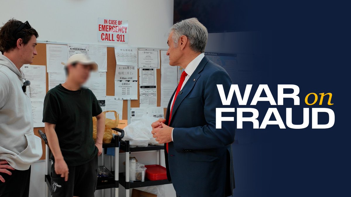 WATCH: Nick shirley and I confronted a supposed manager of a social adult daycare in Flushing, Queens, NYC. When we asked him who his boss was or how to confront the fraud in social adult daycares — he couldn’t give us an answer. The War on Fraud continues.
