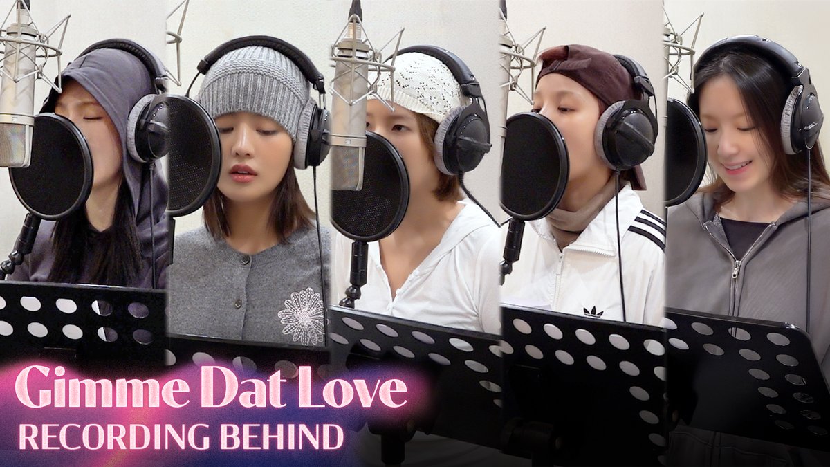 [📺] i-dle (아이들) 'Gimme Dat Love' Recording Behind 🔗 #아이들 #idle #We_made #Gimme_Dat_Love