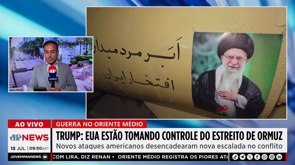 Trump diz que EUA vão assumir controle do Estreito de Ormuz