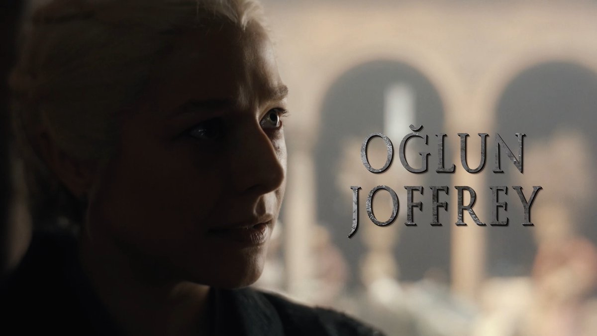 Bir daha söyler misin tam anlamadık. #HouseOfTheDragon