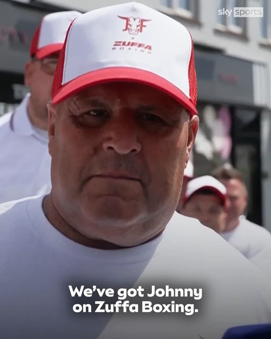 Big John has summoned Dana White to the Blue Orchid! 👀 Johnny Fisher returns on September 26 at the Copper Box Arena, live on Sky Sports #ZuffaBoxing11 🗓️