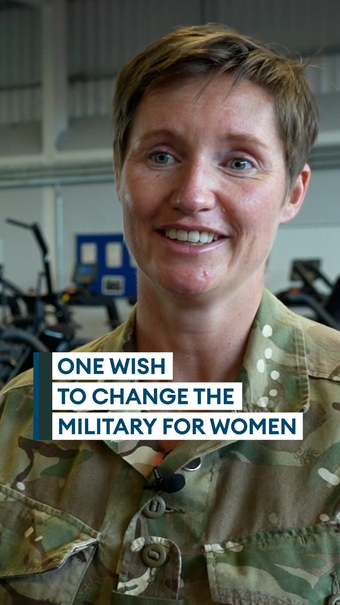 "Let's call to arms ladies"🗣️ Reporter Hannah King speaks to the first female recruit instructor Colour Sergeant Lucy Chappell, about women's role in the military⚡️