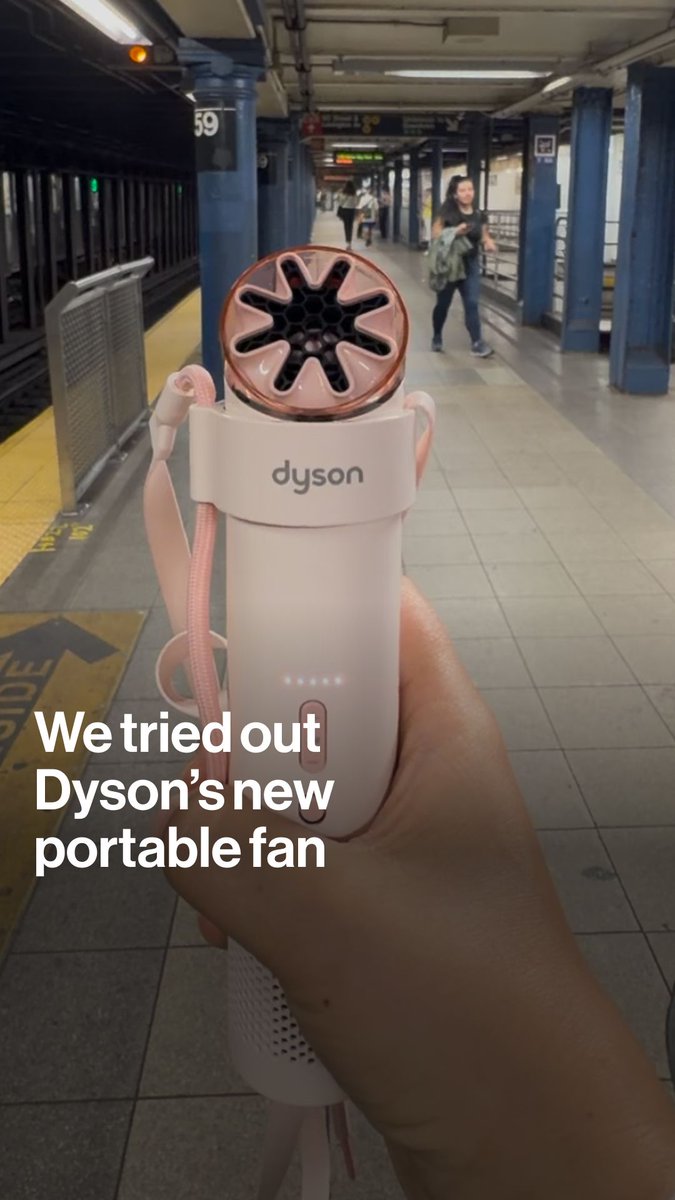 The newest status symbol on the streets of Manhattan is a high-tech portable fan that’s been hard to get hold of. Samantha Murphy Kelly managed to get one and tried it out in the New York City heat