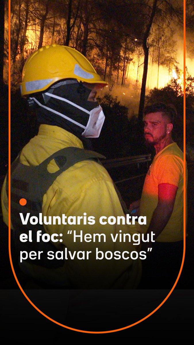 “Soc voluntària de l’ADF perquè estimo la natura.” Centenars de voluntaris de les Agrupacions de Defensa Forestal, Protecció Civil i Creu Roja col·laboren al costat dels bombers per aturar incendis forestals