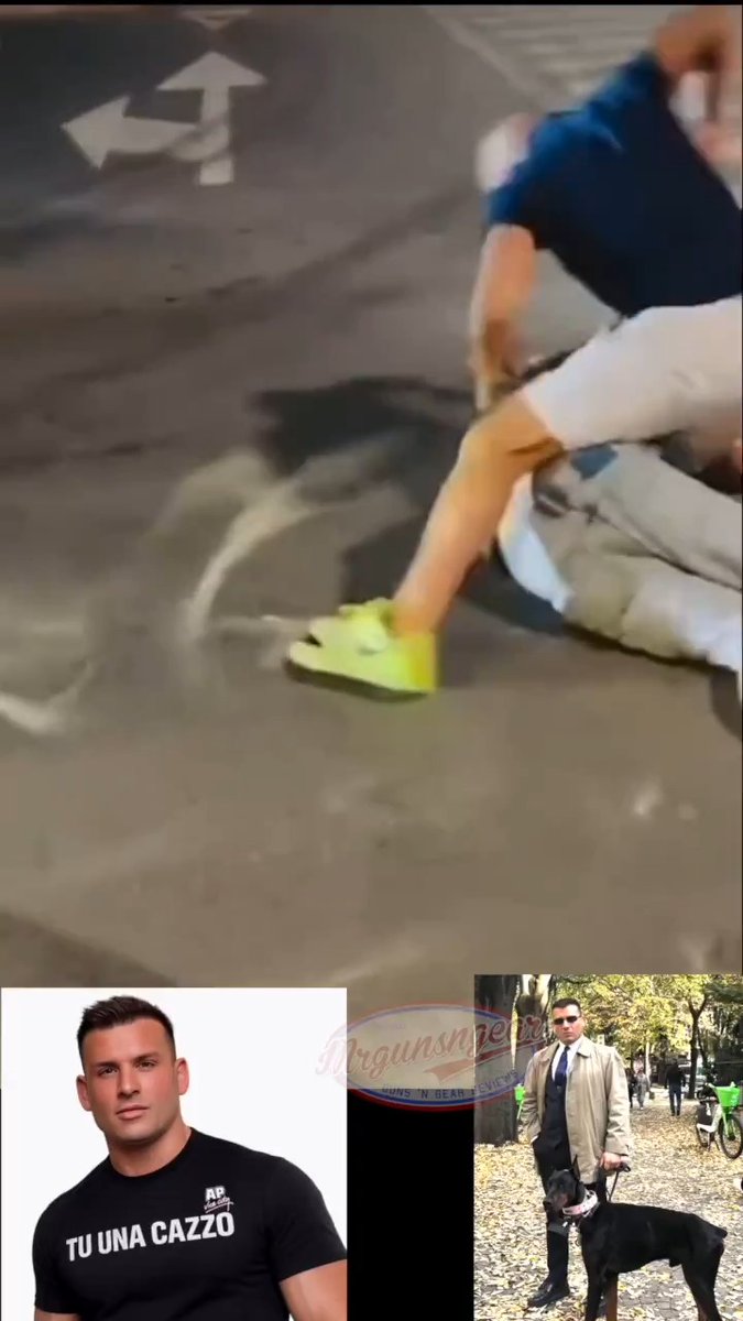 A muslim foreign invader from Iraq blocks the street for no apparent reason in San Benedetto del Tronto, Italy. Local mayoral candidate, Giuseppe Barboni, was just walking down the road eating an ice cream cone 🍦when he saw what was happening. He then politely threw the foreign savage invader's bike onto the sidewalk and asked him to reunite with his bike on the sidewalk but the military age invader refused to move. Mr. Barboni then educated him on how to behave in a western country by introducing the Iraqi to the pavement then his fists🥊🤌🏽🇮🇹 Deport accordingly... #CityLife #italy #SanBenedettodelTronto #HolyWar #icecream #europe #italian #invasion #learning #education #FAFO #iraqi #europe #Italia