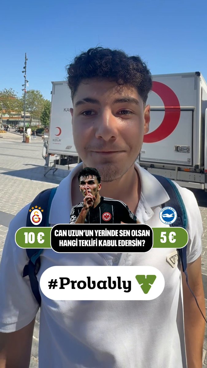 🤔 Can Uzun'un yerinde olsanız hangi teklifi kabul edersiniz? 💸 10m€ - Galatasaray 💸 5m€ - Brighton #Probably