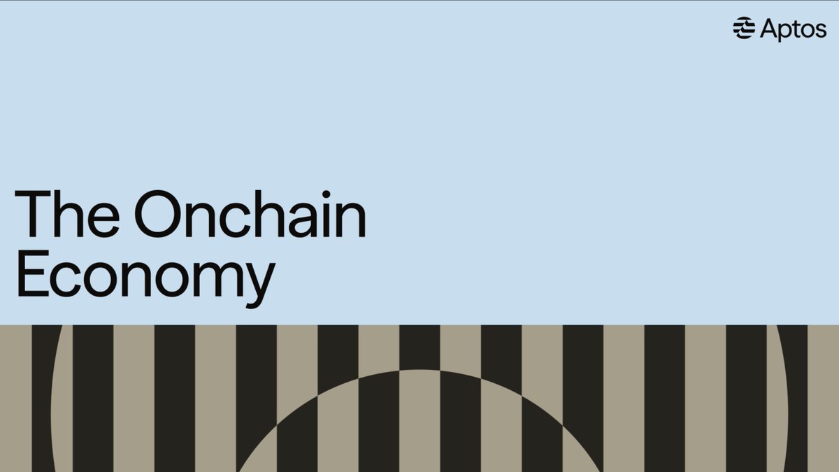 Trading, payroll, payments—moving onchain and staying there. Worldwide. That's what the onchain economy actually is, and Aptos is the full stack ready to support it for the next decade and beyond at scale. Aptos Labs' avery.apt 🇺🇸 with Tony Edward (Thinking Crypto Podcast)'s Tony Edward
