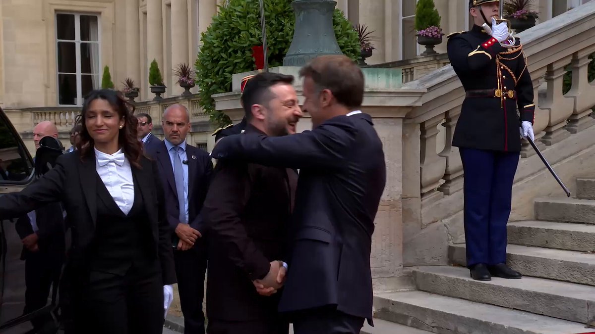 As always, Emmanuel Macron and I are closely coordinating our positions. We had a productive meeting and discussed priorities ahead of the meetings of the Anti-Ballistic Coalition and the Coalition of the Willing, as well as our bilateral cooperation. Relations between our countries have reached a truly strategic level, due in large part to President Macron’s personal efforts. Today, I thanked Emmanuel for his assistance and support throughout these years and awarded the Order of Freedom to the President, a true friend of Ukraine. We spoke in detail about the situation on the front and Ukraine’s needs in protecting people from Russian attacks. It is important to strengthen Ukraine, reinforce our air defenses, and accelerate the development of Europe’s anti-ballistic capabilities. France has precisely the capabilities and advanced technologies needed to help. We will work on this together with our allies. Thank you, France. Thank you, Emmanuel!