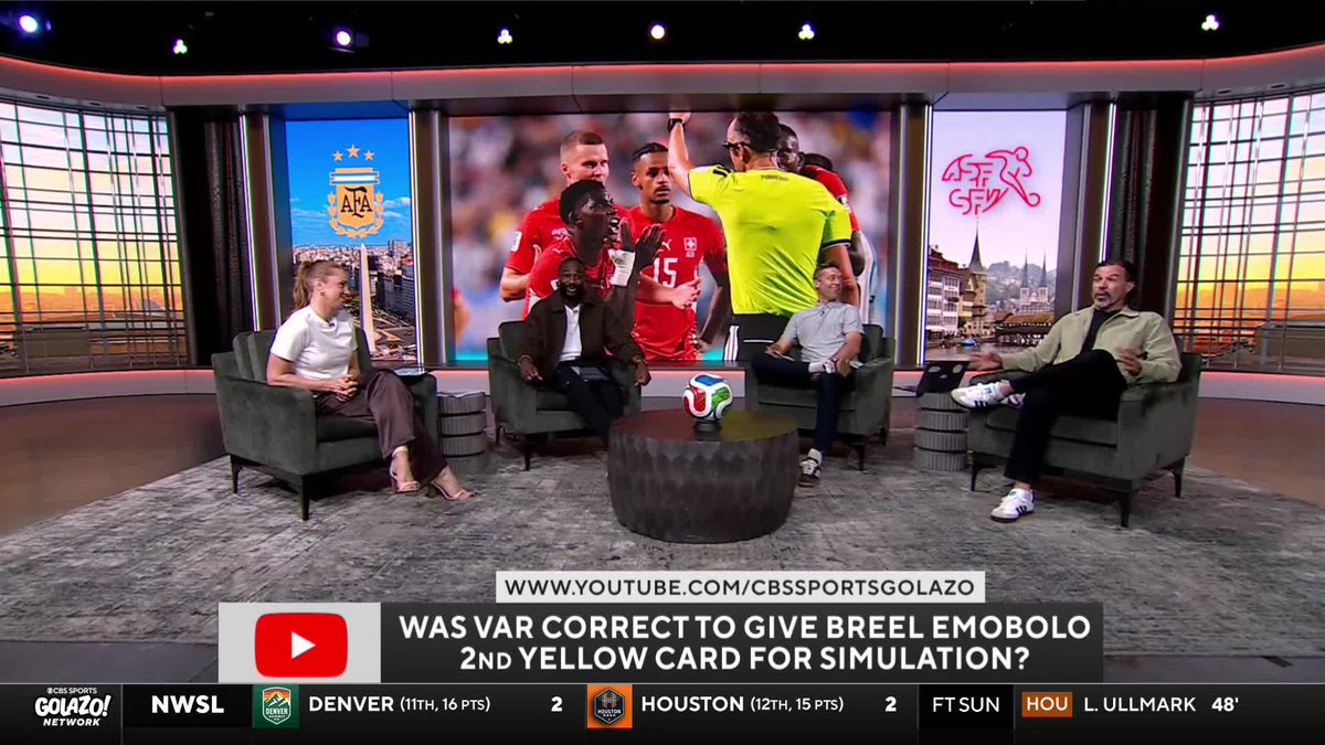 "Don't FLOP!" Marcelo Balboa wants to see more accountability from Granit Xhaka and Switzerland in their loss to Argentina 🇨🇭