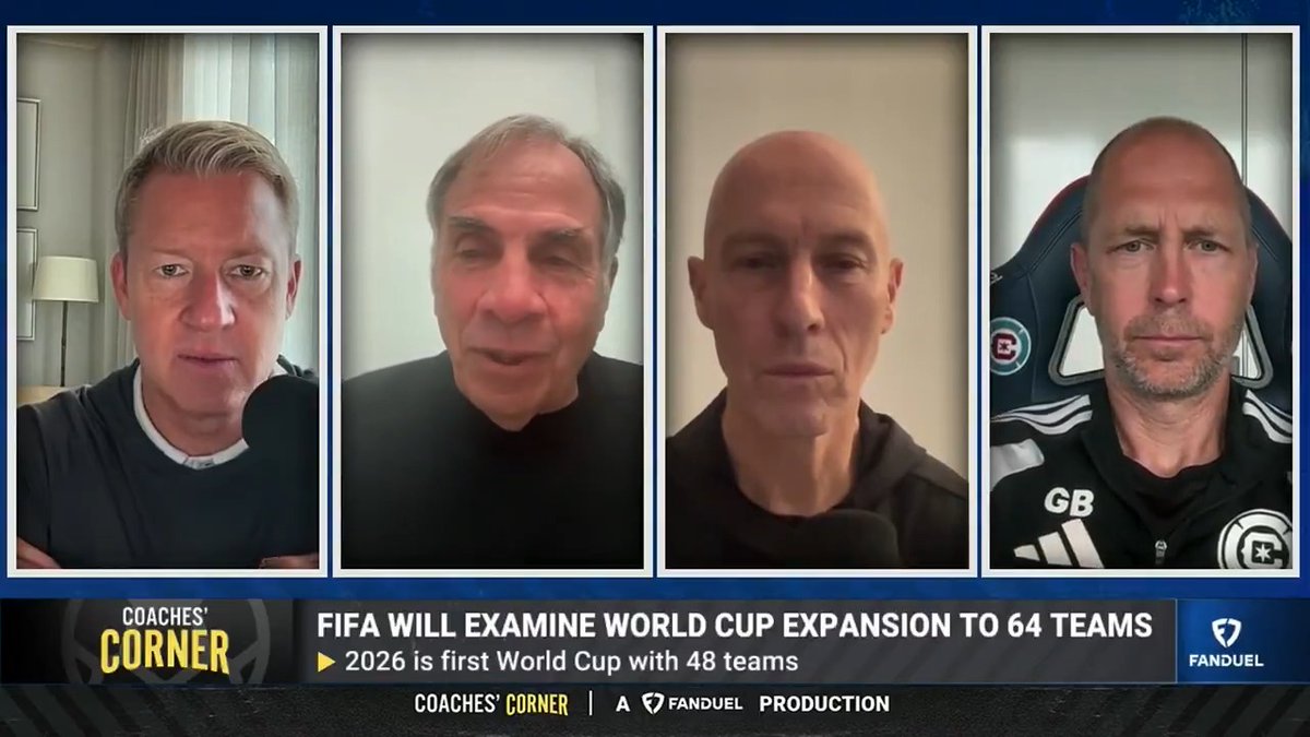 Former USMNT manager Bruce Arena says the World Cup SHOULD NOT expand to 64 teams ❌ "As we Americanize the World Cup, I think they're thinking of the March Madness concept." Rob Stone | #WC2026
