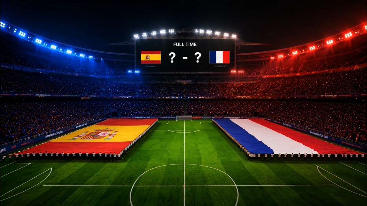 🇫🇷 فرنسا × إسبانيا 🇪🇸 من إلى النهائي؟ 👀🏆 توقع نتيجة المباراة واربح مع كيان 🎁 📢 للمشاركة في السحب: ✅ تابع حساب كيان 🔄 رتويت لهذا المنشور ✍️ اكتب توقعك للنتيجة 🎁 5 فائزين 💰 300 ريال في المحفظة لكل فائز 📌 سيتم السحب بشكل عشوائي من بين المشاركات المستوفية للشروط. بالتوفيق للجميع 🌟 #مونديال_كيان