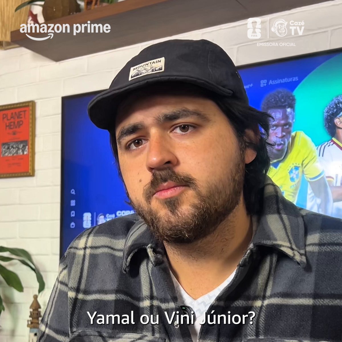 Argentina x Suíça ao vivo. Copa do Mundo FIFA 2026™ na CazéTV no Prime Video. 11/07 às 22h. Veja!
