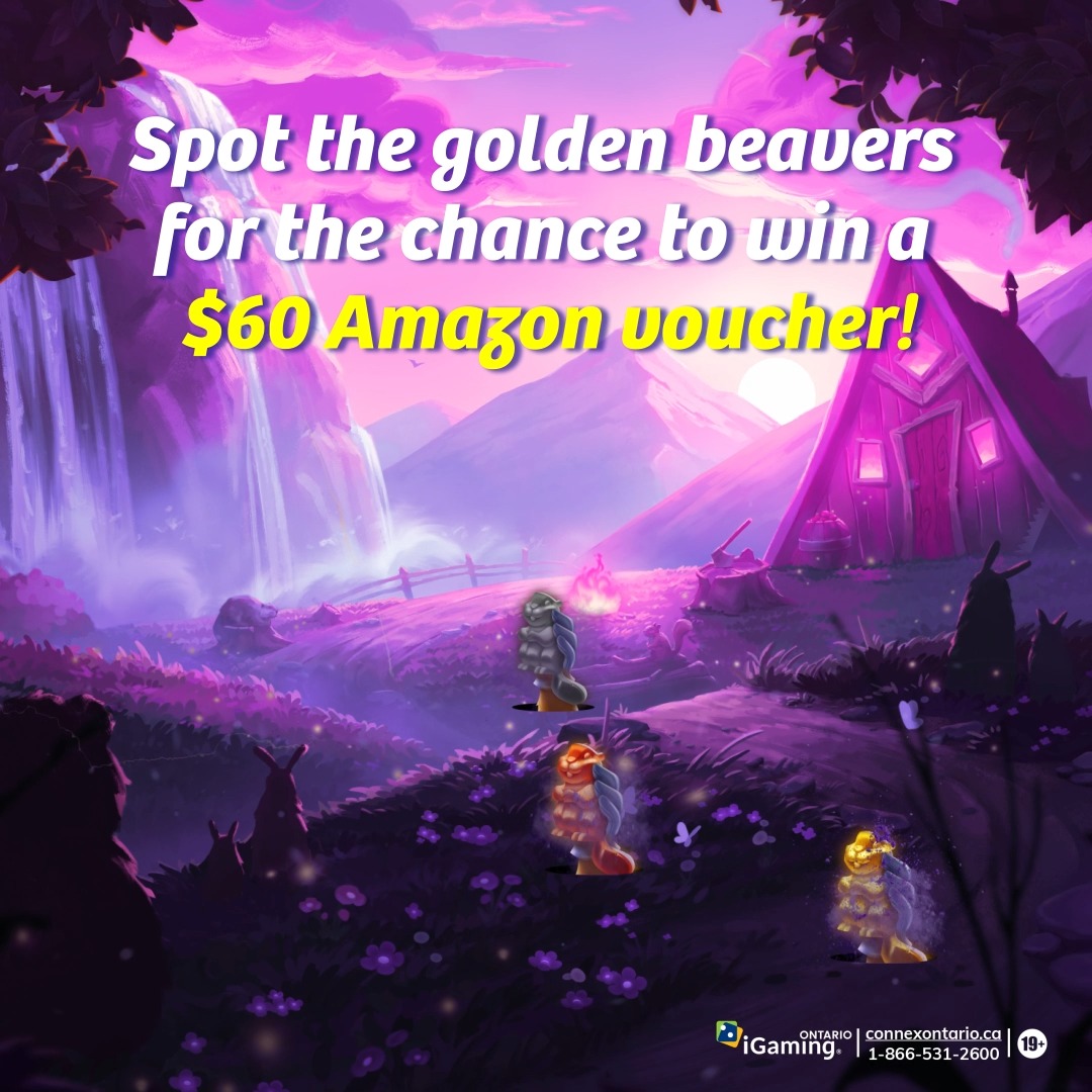 ๐ฆซ Those pesky beavers have run off with our golden stash! Count how many they stole for the ๐๐ก๐๐ง๐๐ ๐ญ๐จ ๐ฐ๐ข๐ง ๐ $๐๐ ๐๐ฆ๐๐ณ๐จ๐ง ๐ฏ๐จ๐ฎ๐๐ก๐๐ซ. โฃ โฃ Watch closely โ they're using fake bronze and silver statues to throw us off the scent!โฃ ____________โฃ โฃ Gnaw N Gold by Play N Go โฃ Three randomly selected winners will be announced July 21st to win a $60 Amazon voucher each. โฃ Prizes are not exchangeable.โฃ