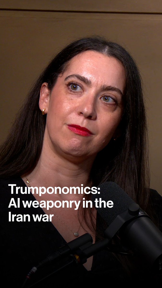 "In the Iran war there's been heavy use of AI tools." Defense Lead for Bloomberg Economics Becca Wasser tells Stephanie Flanders how the US military has begun integrating AI into warfare. Get the latest episode of Trumponomics: