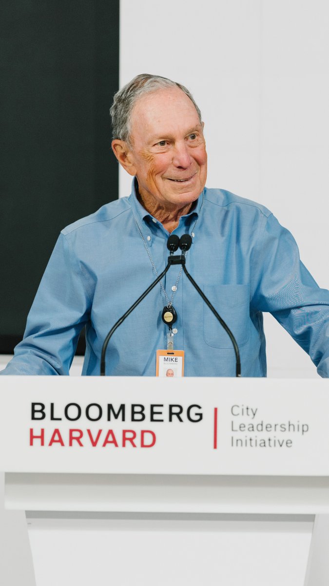 For the past decade, I've had the opportunity to share lessons from my 12 years in New York City Hall with hundreds of mayors through Bloomberg Harvard City Leadership Initiative. This is our 10th class, and this month, 46 mayors from 15 countries will come together to begin learning from one another and working with Bloomberg Bloomberg Center for Cities at Harvard University at Harvard University faculty & policy experts to help them better tackle the challenges their residents care about most.