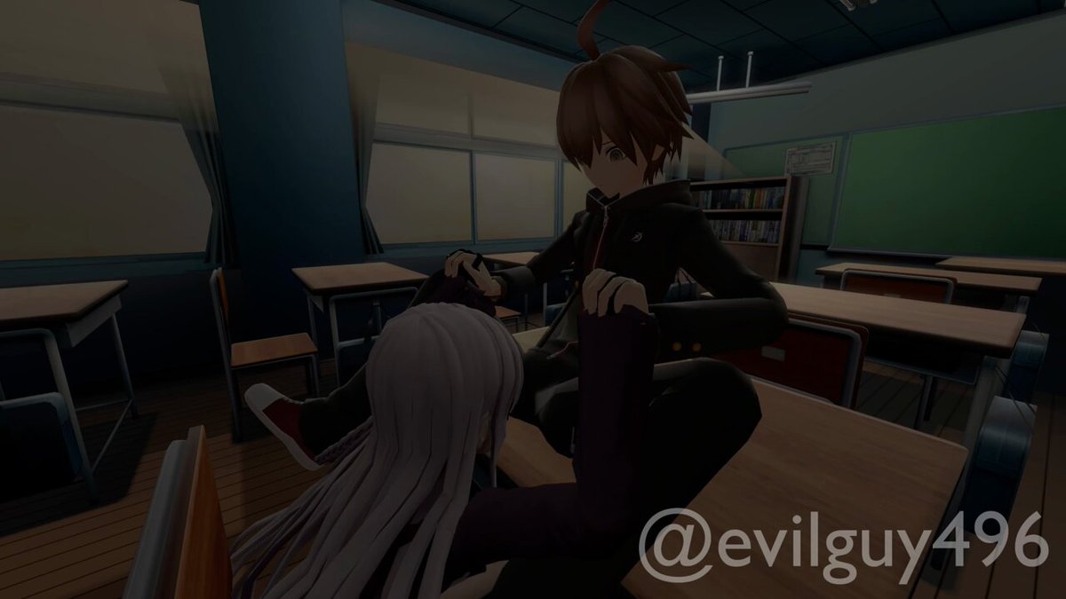 Makoto and Kyoko's Afterschool Sniffing! 🍀💨🕵️‍♀️ Birthday gift for Grief! DL: #fartfetish