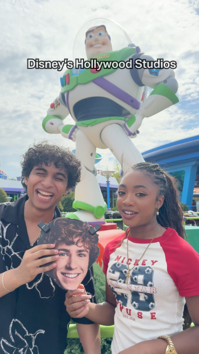 If you squint, he's literally right there Walt Disney World