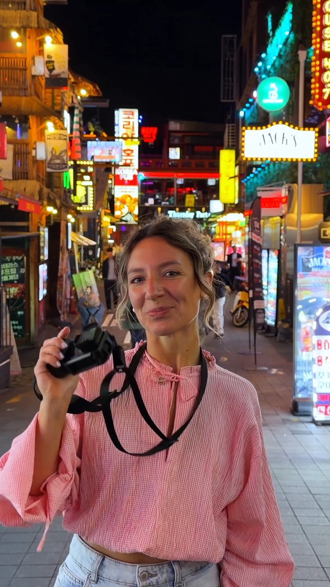 South Korea street photography through the lens of Lara and Aldin's MISSION 1 PRO ๐ธ Pair MISSION 1 PRO with the Point-and-Shoot Grip for a traditional camera feel ๐ค #GoPro #TravelPhotography #Travel #Seoul