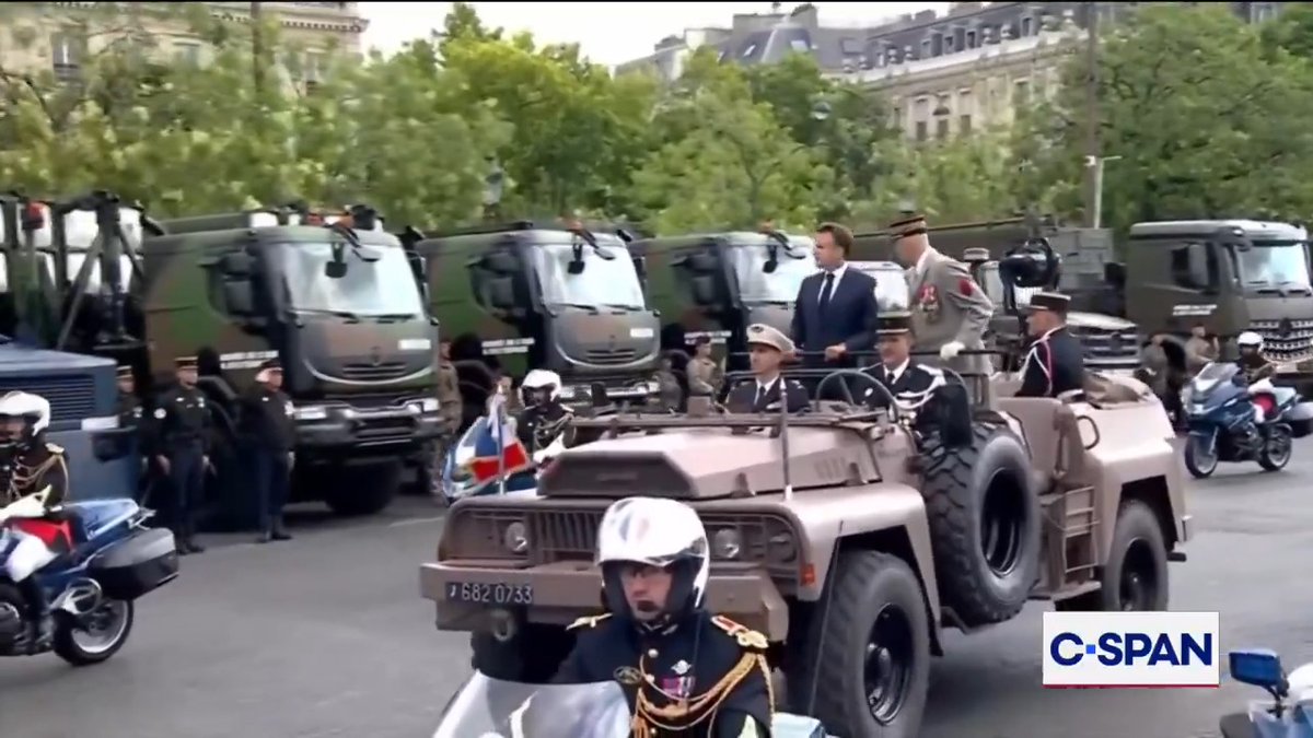 French President Emmanuel Macron participates in ceremony one day ahead of Bastille Day