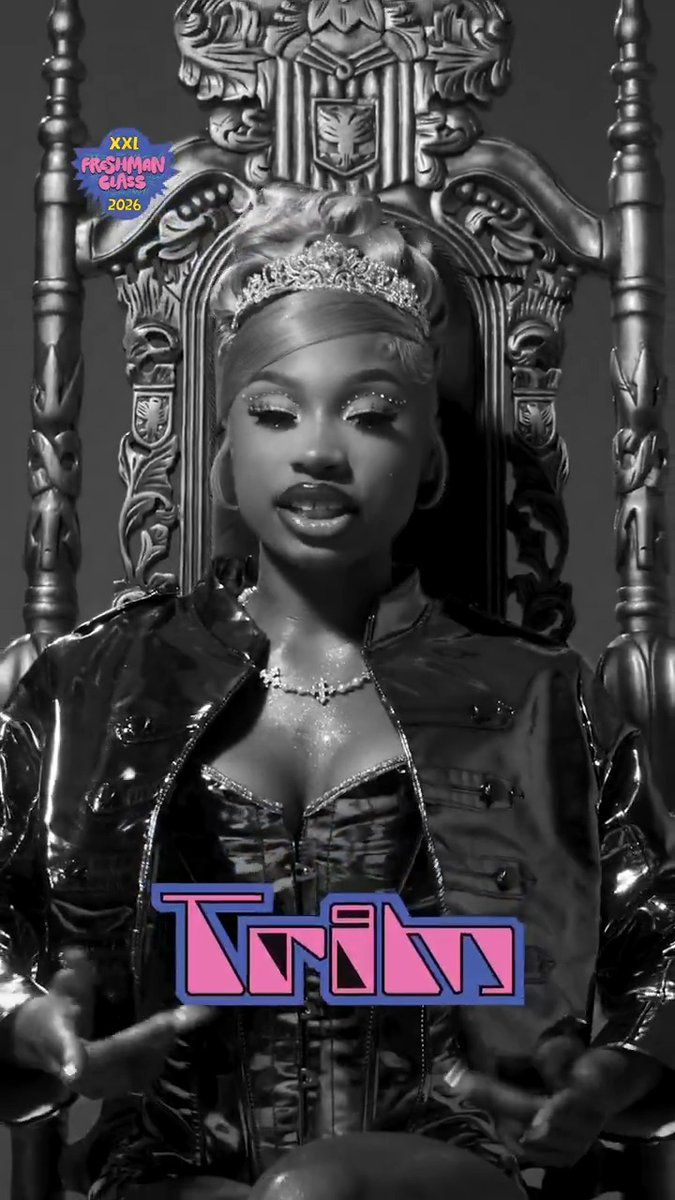 🗣️ XXL FRESHMAN FREESTYLE 🗣️ WATCH: Trim declares herself the first and only "Princess of Rap" in her 2026 XXL Freshman freestyle. See full freestyle here ⬇️: