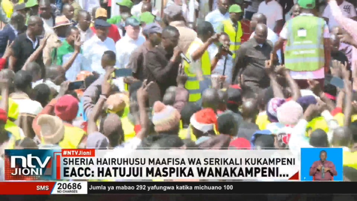 EACC: Hatujui Maspika Wanakampeni EACC imetoa ripoti kuwa haina taarifa yeyote kuhusiana na maspika Moses Wetangula na Amason Kingi kuhusika katika kampeni ya kumpigia debe Rais Ruto katika uchaguzi wa 2027. #NTVJioni Fred Muitiriri