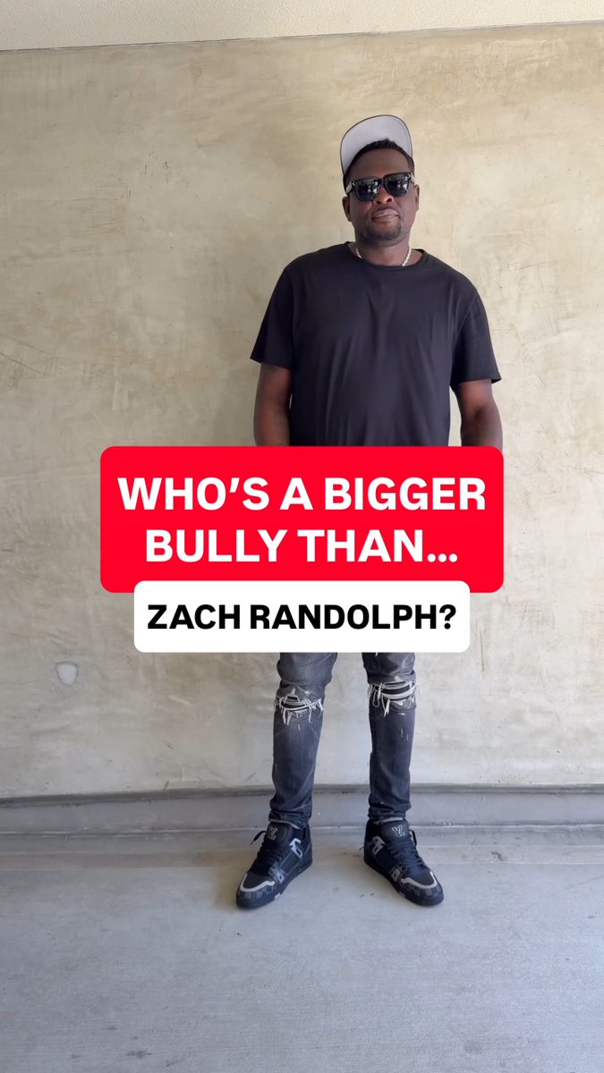 A bigger bully than Z-Bo?! 👀 Zach Randolph gives flowers to the one NBA enforcer he wouldn't mess with.