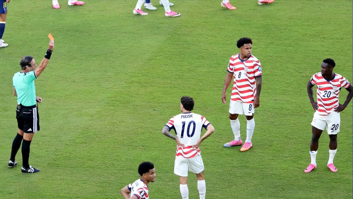 "What I was told: it was one person who went above everybody here, and this is a person who has relationships with the Trump family – and business relationships as well." – DP on Folarin Balogun's red card suspension being overturned.