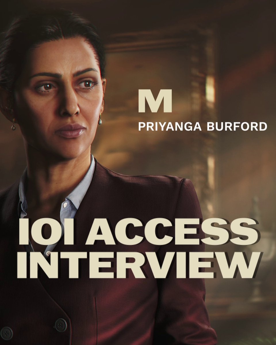Priyanga Burford discusses shaping a new interpretation of M and how her relationship with a young Bond shines through in #007FirstLight. Get now and #EarnTheNumber. #007FirstLight