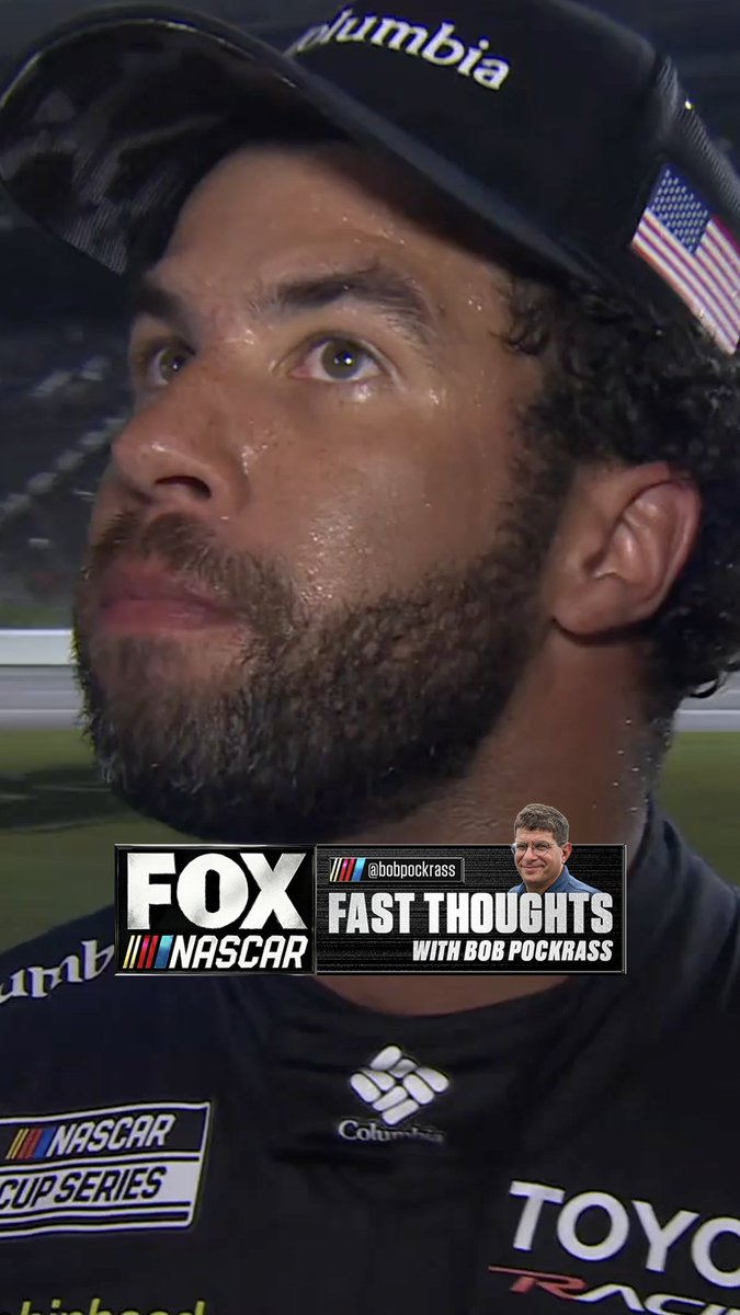 "NASCAR says Bubba Wallace advanced his position below the yellow line. Did he?" Fast Thoughts with Bob Pockrass: