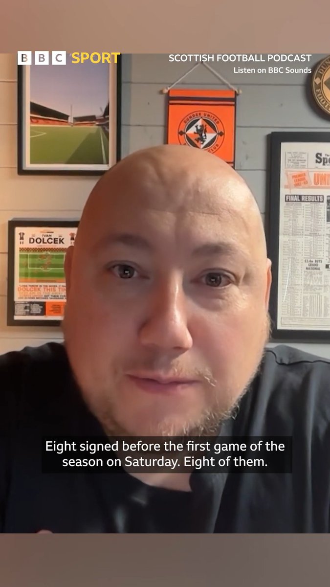 🗣️ "No fans get excited about the group stage." Does the Scottish League Cup start too early? Ronny Costello and Jim Spence give their opinion on the season ahead for Dundee United, on the Scottish football podcast. Available now on BBC Sounds #BBCFootball