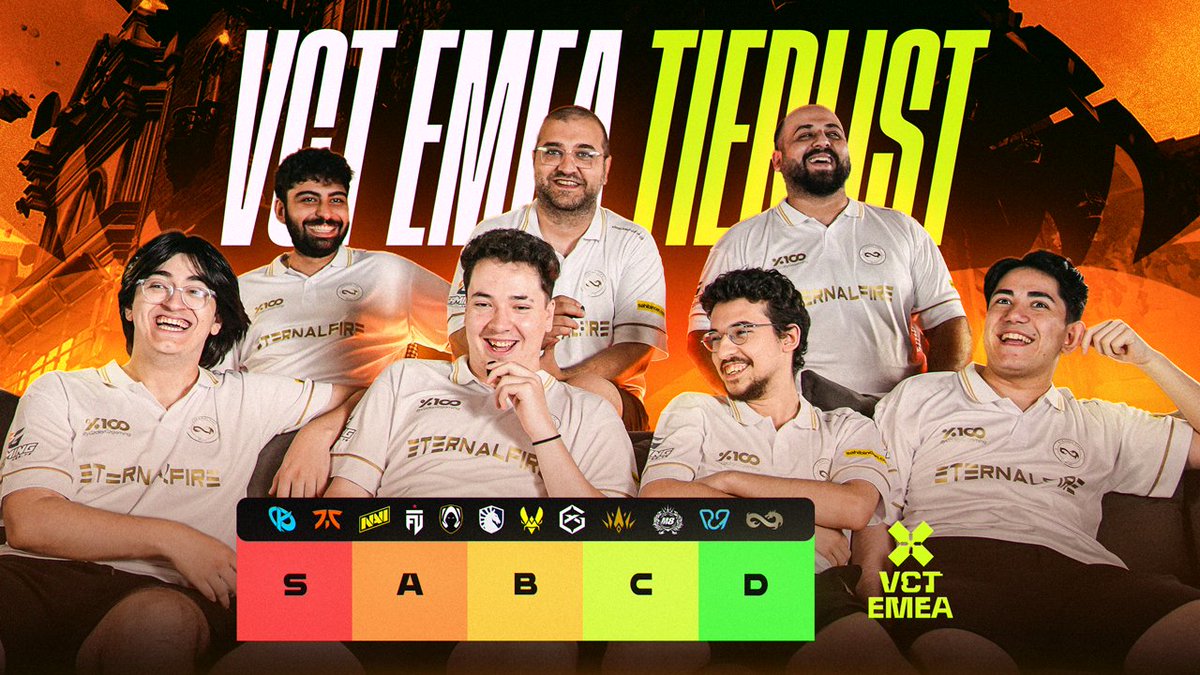 Sıralamalar Kâfi gibi! 🔥 VALORANT Kadromuz ile VCT EMEA Tierlist şimdi yayında! ❤️ Tamamını izlemek için: 🔗 #forEF