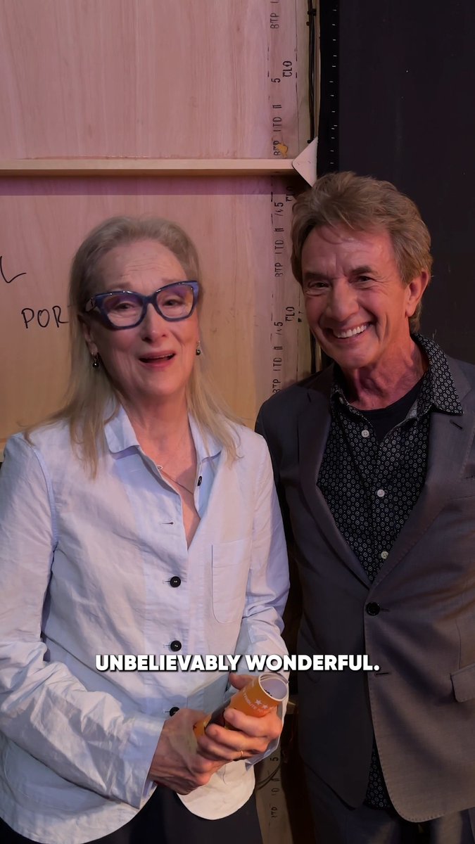 this is so freaking cute also finally a joint interview with marty and meryl in the year 2026😭