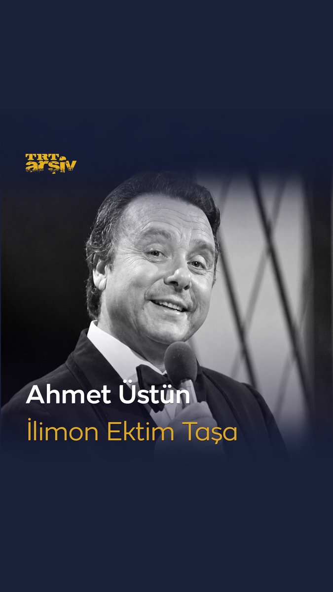 “İlimon da değil nar gelsin Yandı da yürek kar gelsin” 1979 yılındayız ve Ahmet Üstün’ü dinliyoruz: “İlimon Ektim Taşa” 🍋 🕺