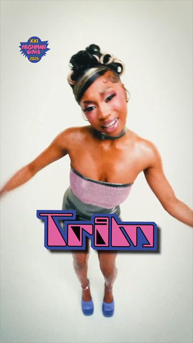 2026 XXL Freshman Trim has quickly become one of rap's newest sensations with her confident energy, vivid rhymes and colorful character. 🗣