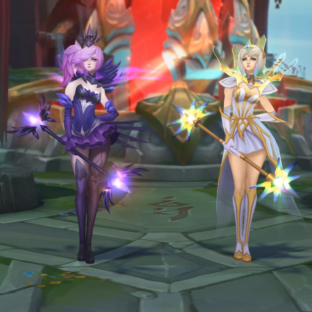 The way Lux gagged everyone that year with her Elementalist skin and Star Guardian team...Elementlaist Lux is still the IT girl tbh