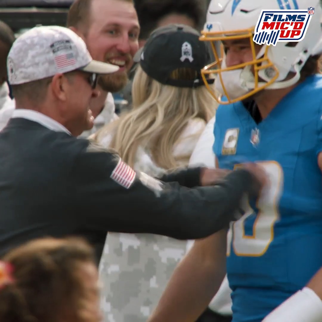 "I'm calling you beast from now on." Harbaugh's love for Herbert >>>>>