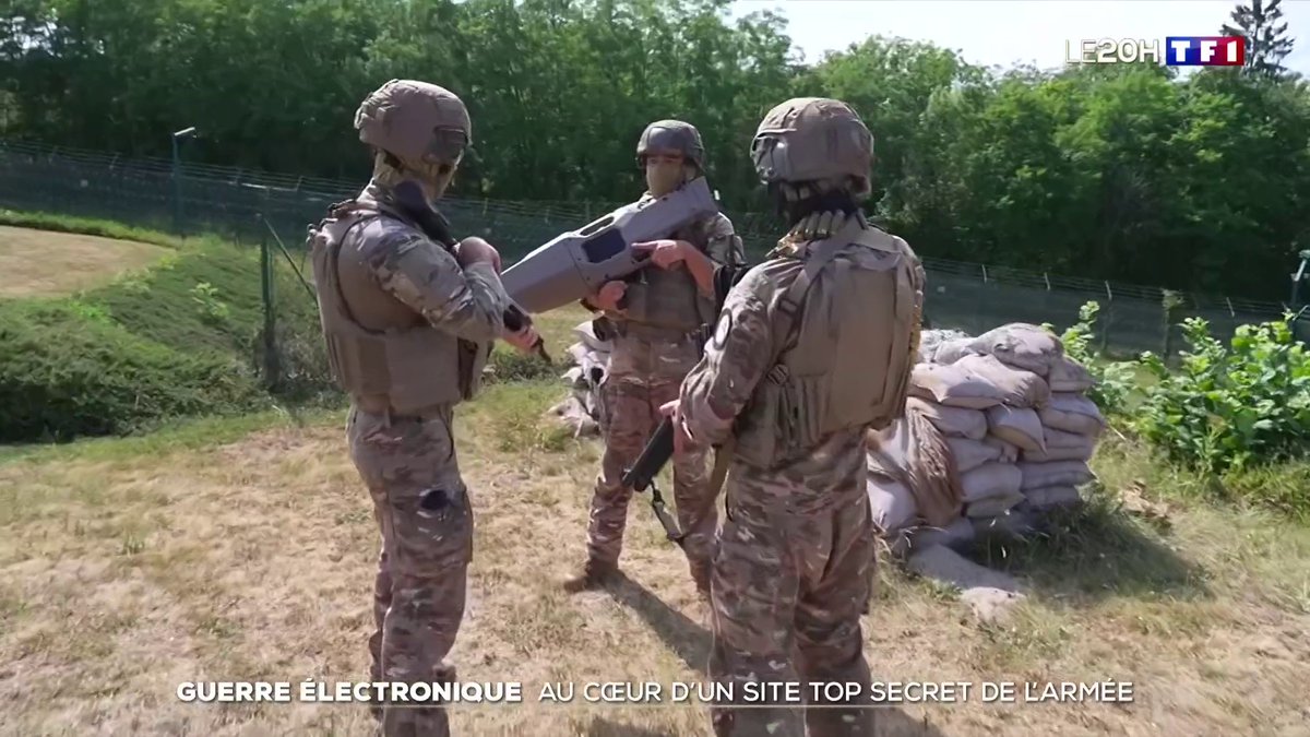 🪖 Guerre électronique : TF1 au cœur d'un site top secret de l'armée ▶️ #LE20H