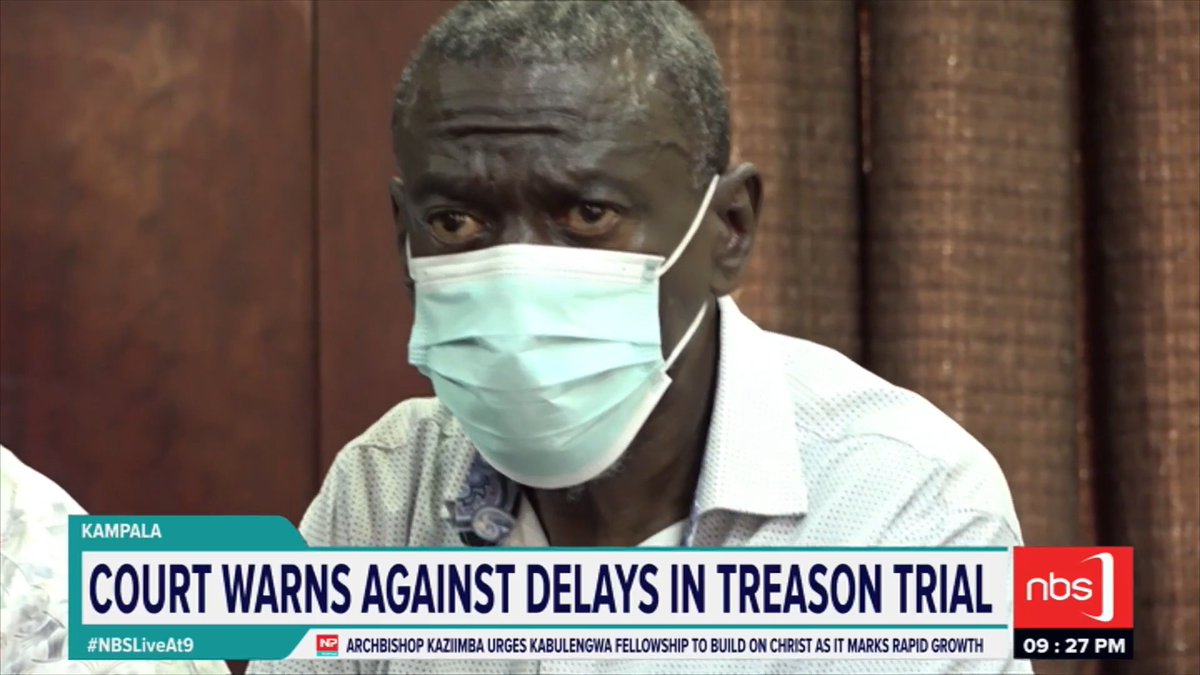 The High Court in Kampala has directed Dr. Kizza Besigye and his co-accused Hajj Obeid Lutale to choose from the lists of lawyers on state brief for representation in their trail. Judge Emmanuel Baguma stated that the process shall not be delayed due to the inconsistencies of his lawyers or else the courts will choose for him. Shamim Nabakooza #NBSLiveAt9 #NBSUpdates